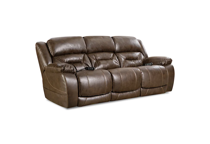 Homestretch 158 158 37 21 Casual Power Reclining Sofa With Power Headrests Lindys Furniture